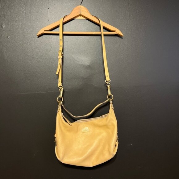 Coach Madison Tan Leather Hobo Bag - Picture 4 of 16